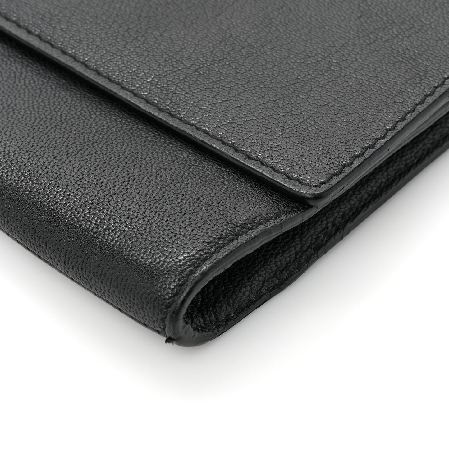 Calfskin Monogram Large Belle De Jour Clutch Black