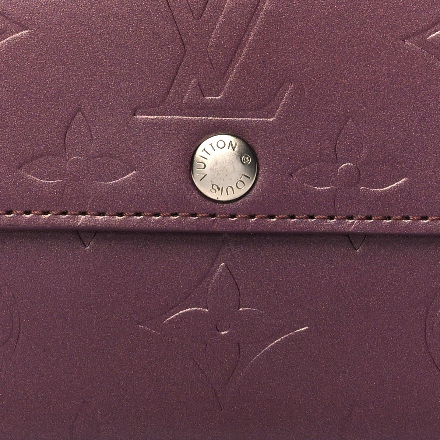 Mat Monogram Ludlow Wallet Violet