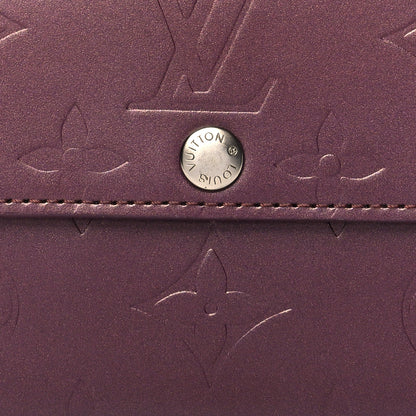 Louis Vuitton Mat Monogram Ludlow Wallet Violet 8 of 8