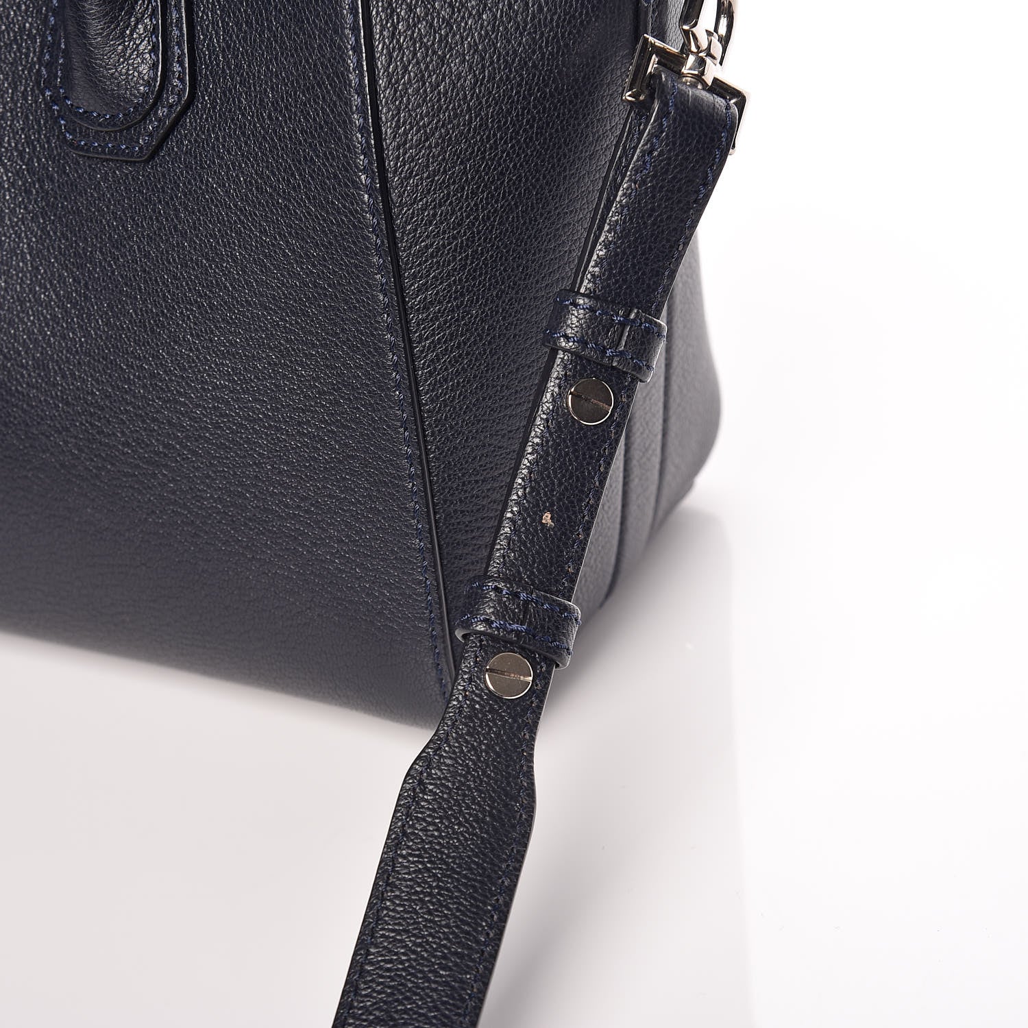 Givenchy Sugar Goatskin Mini Antigona Night Blue 10 of 11