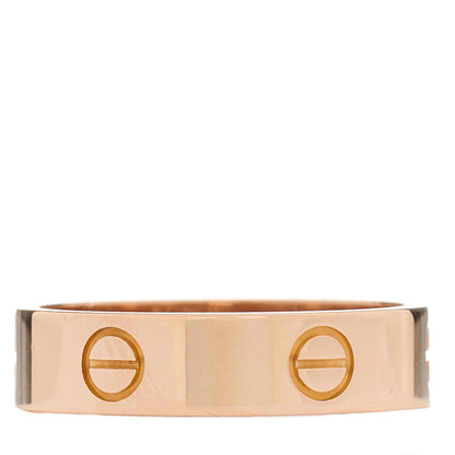 Cartier 18K Pink Gold 5.5mm LOVE Ring 62 10 3 of 4
