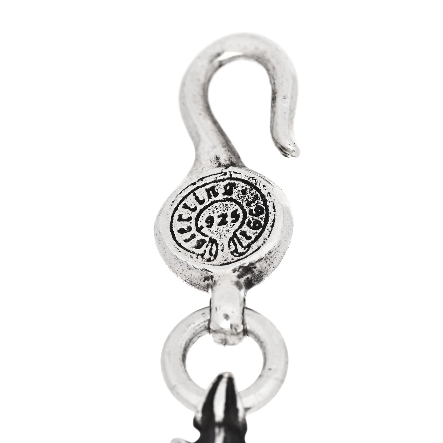 Sterling Silver Cross Bracelet