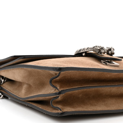 Gucci Suede Medium Dionysus Shoulder Bag Taupe 10 of 12