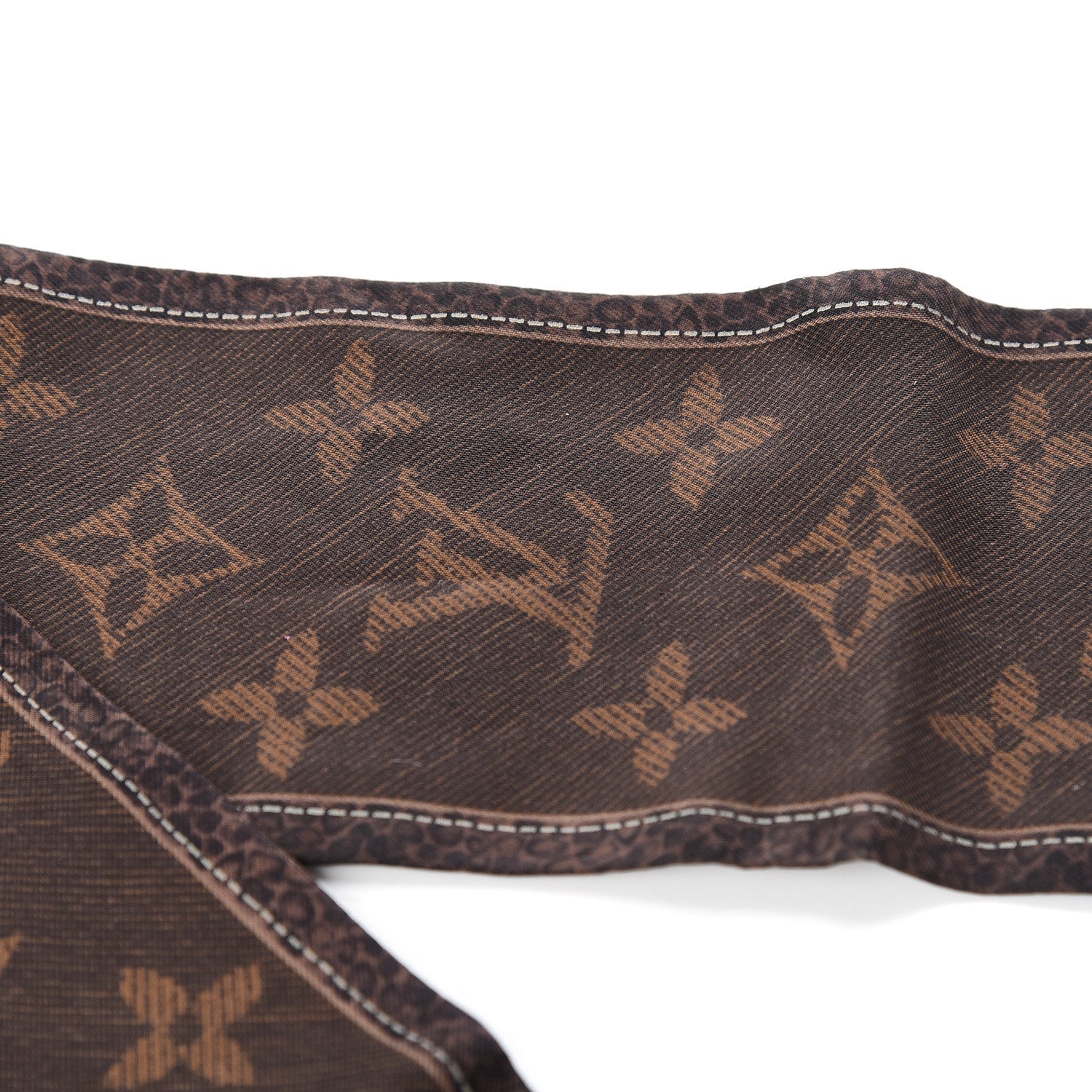 Louis Vuitton Silk Monogram New Denim Bandeau Ebene 3 of 3