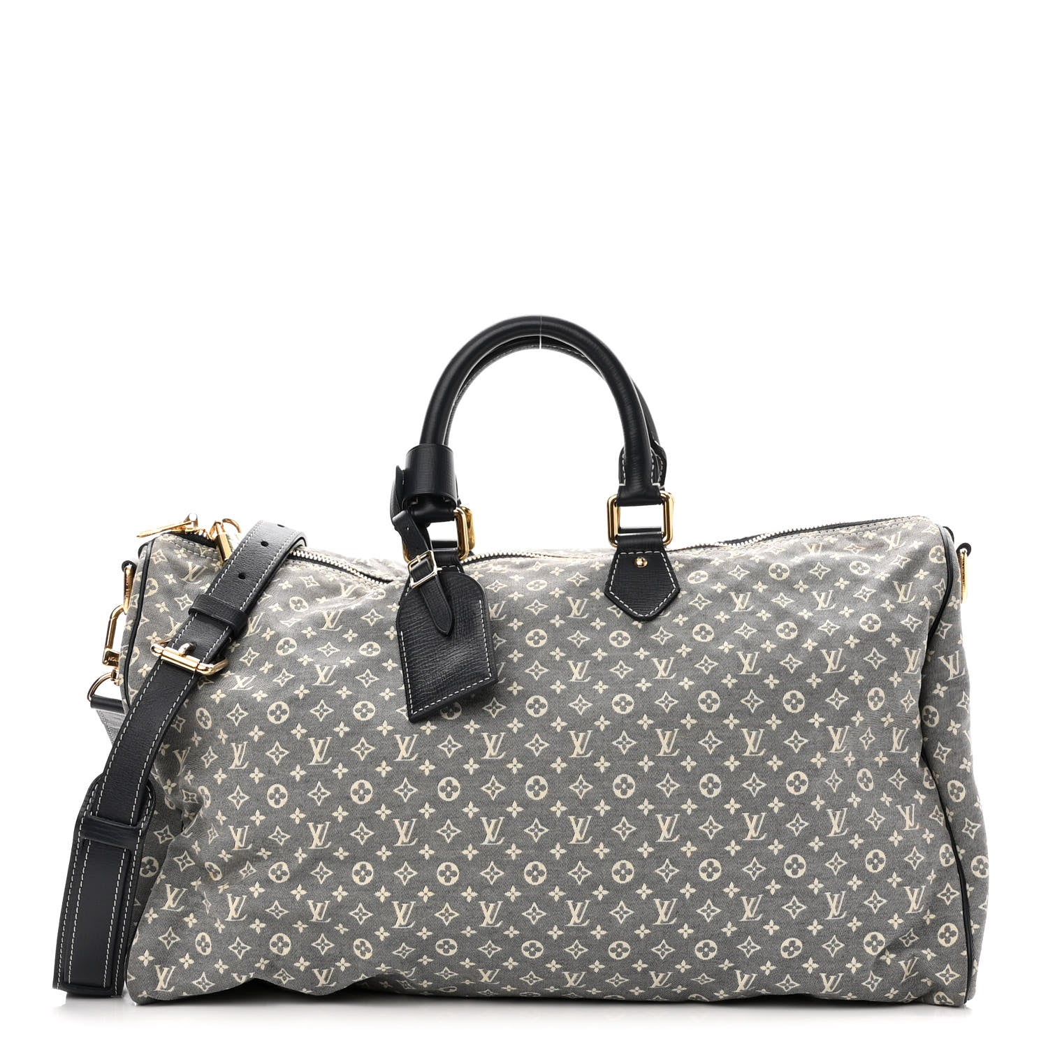 product image of LOUIS VUITTON Monogram Idylle Speedy Voyage Bandouliere 45 Encre FASHIONPHILE