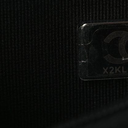 Chanel Caviar Quilted Crystal Star Wallet On Chain Black 8 of 14