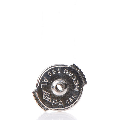 Louis Vuitton 18K White Gold Clous Ear Studs Earrings 6 of 6