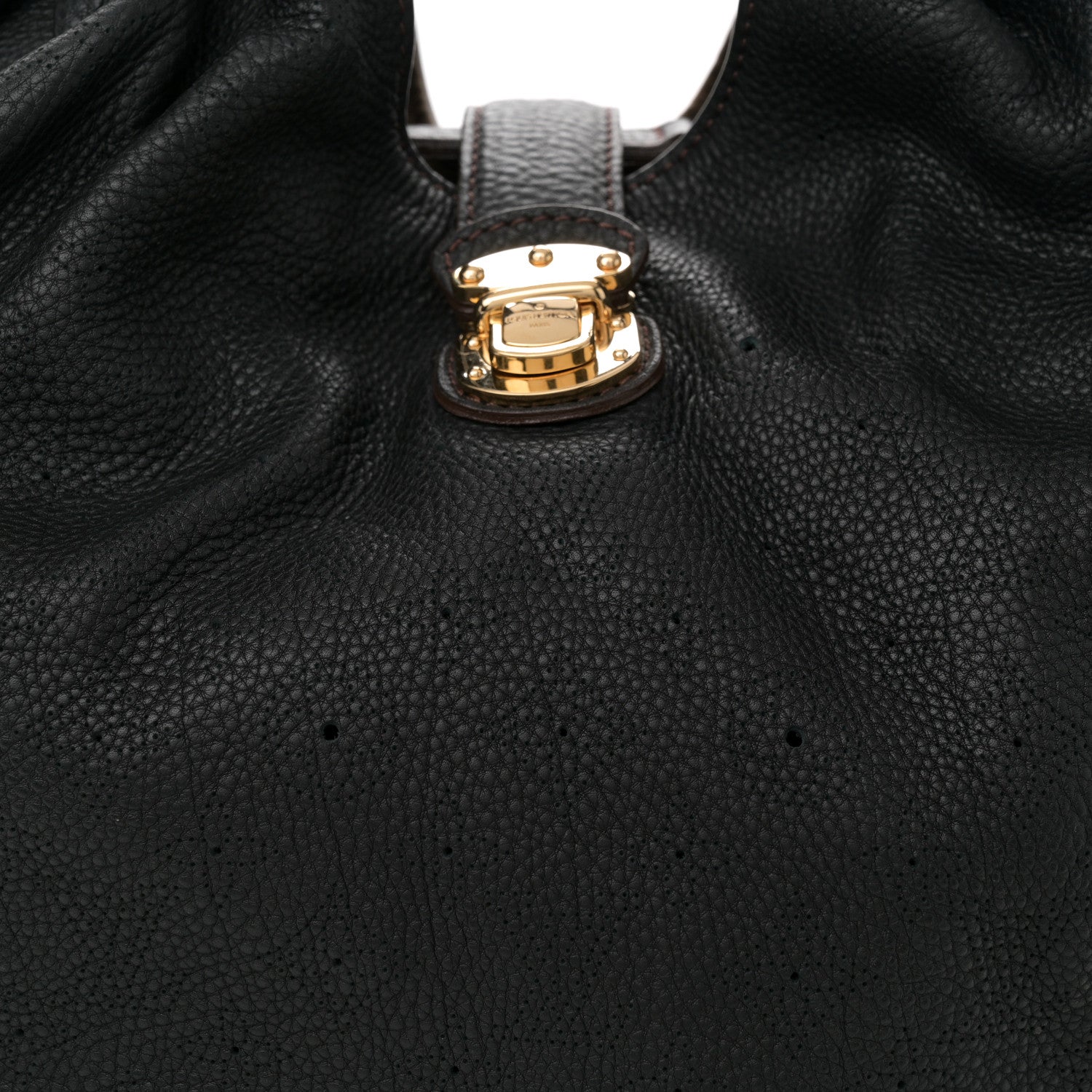 Louis Vuitton Mahina L Black 7 of 10