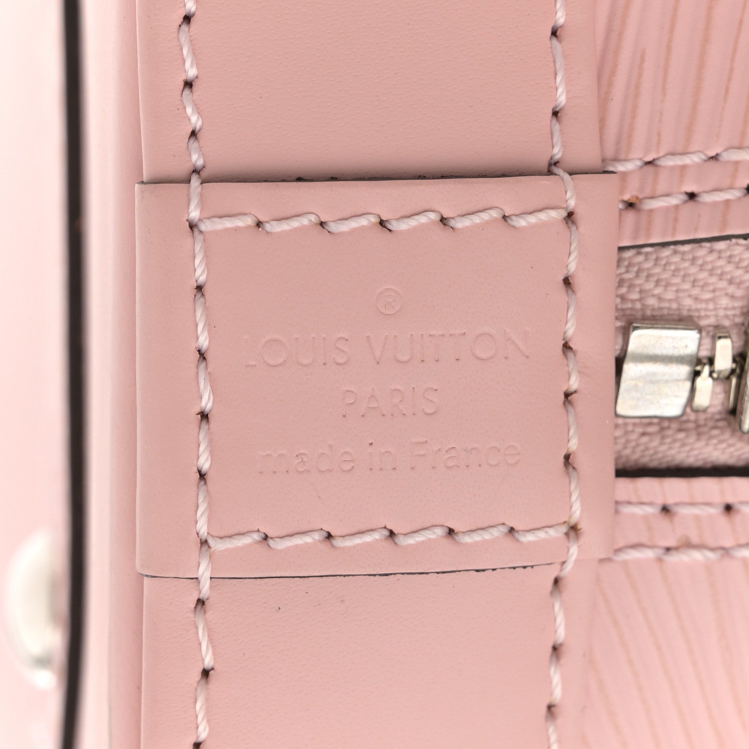 Louis Vuitton Epi Alma BB Rose Ballerine 6 of 14