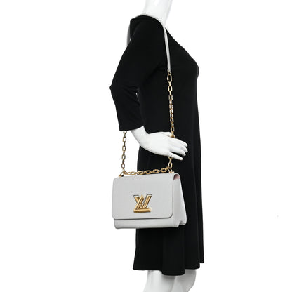 Louis Vuitton Epi Twist Shoulder Bag MM Gris 2 of 9