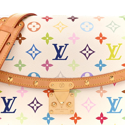 Louis Vuitton Monogram Multicolor Sologne White 8 of 15