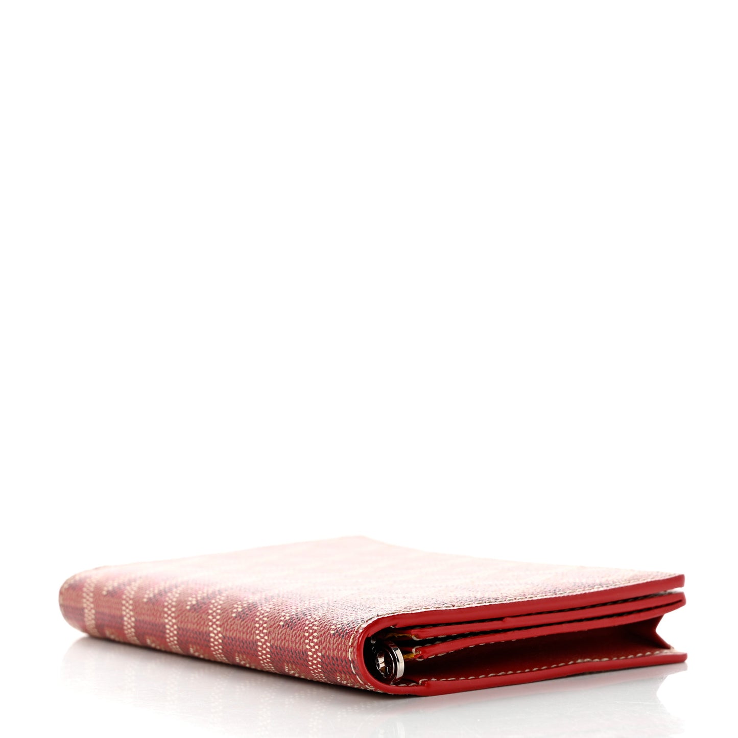 Goyardine Pocket Organizer Wallet Red