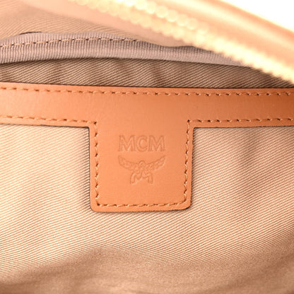 MCM Visetos Small Fusten Belt Bag Cognac 5 of 8