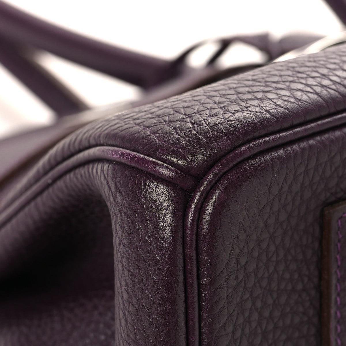 Hermes Togo JPG Shoulder Birkin II 42 Cassis 9 of 13