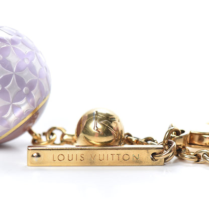 Louis Vuitton Mini Lin Croisette Bag Charm Violet 3 of 3
