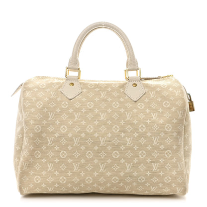 Louis Vuitton Mini Lin Speedy 30 Dune 1 of 15