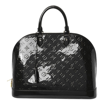 Louis Vuitton Vernis Alma GM Blue Infini 1 of 11
