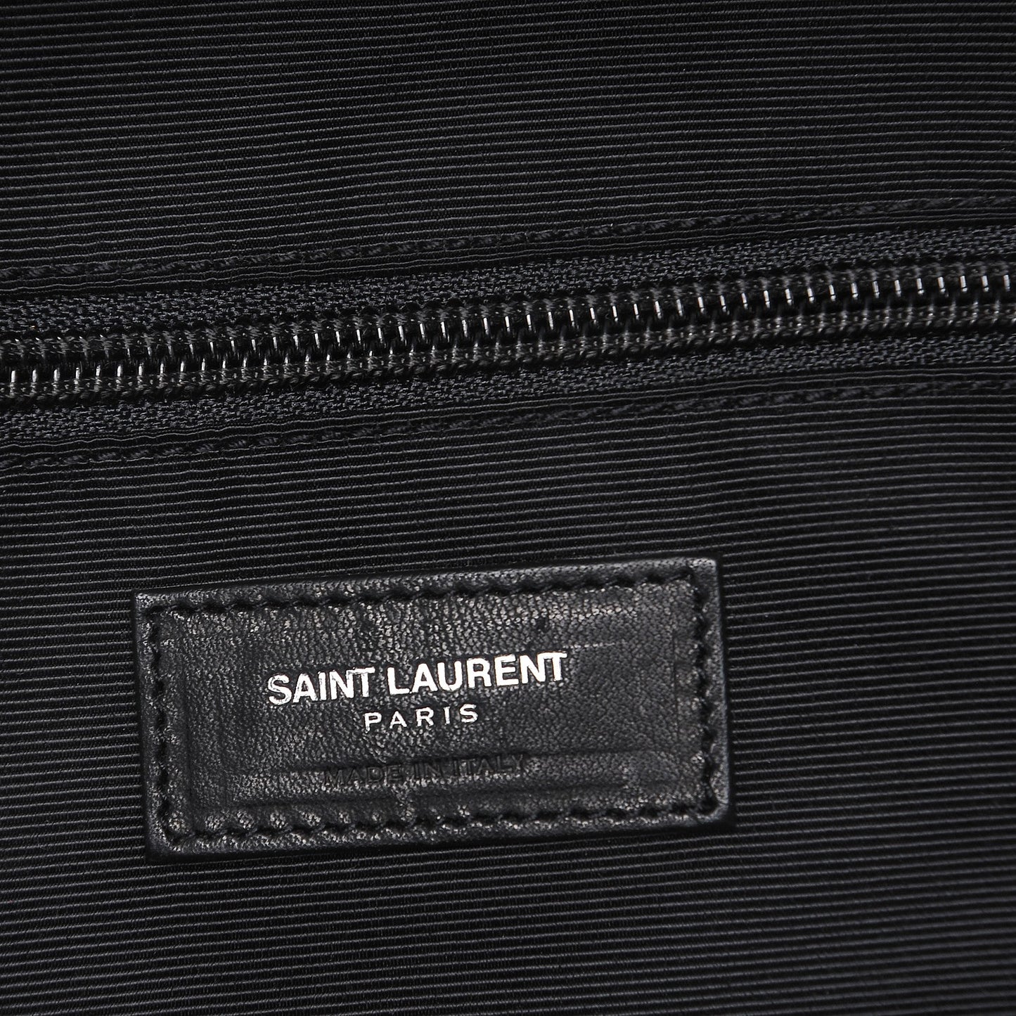 Lambskin Delave Fringe Backpack Black