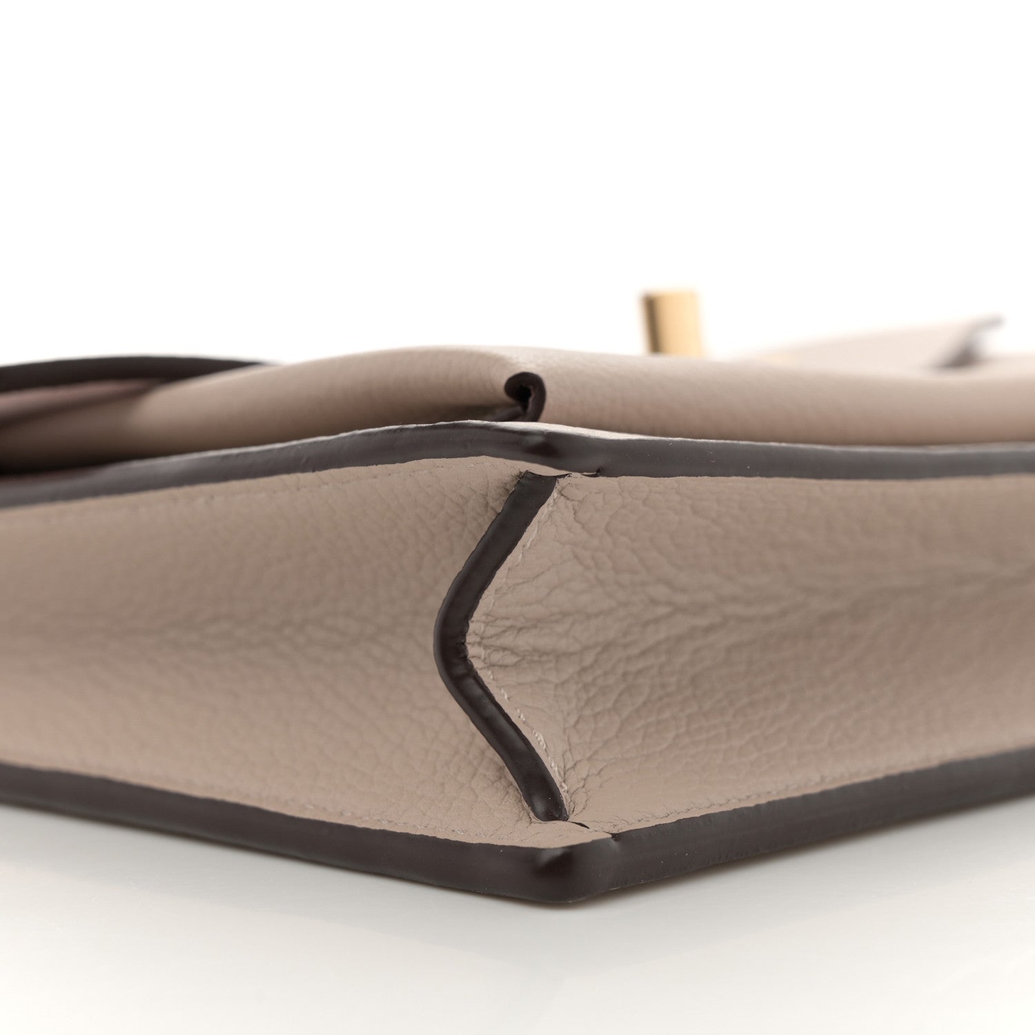 Louis Vuitton Soft Calfskin My Lockme Chain Pochette Greige 8 of 12
