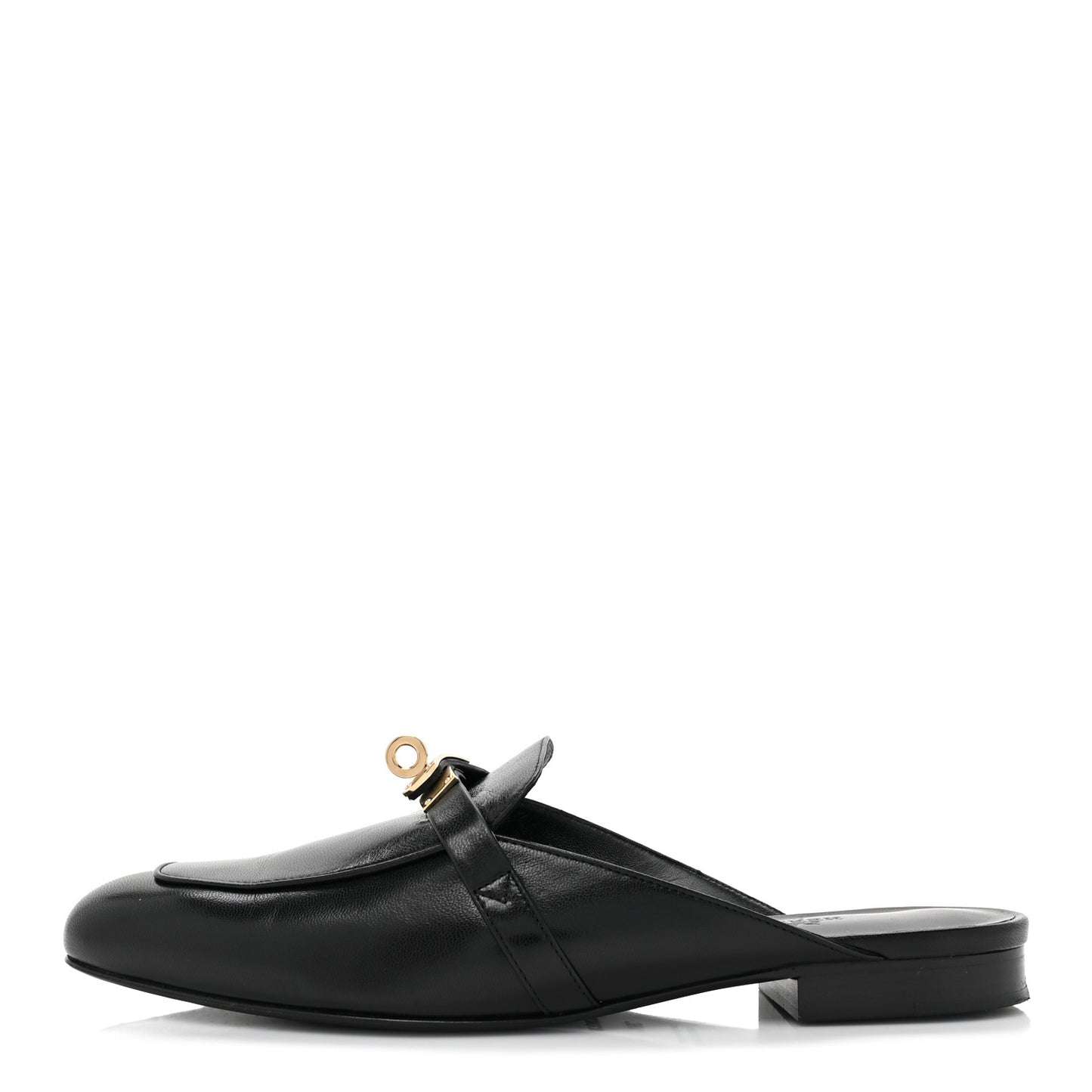 Goatskin Oz Mules 38.5 Black