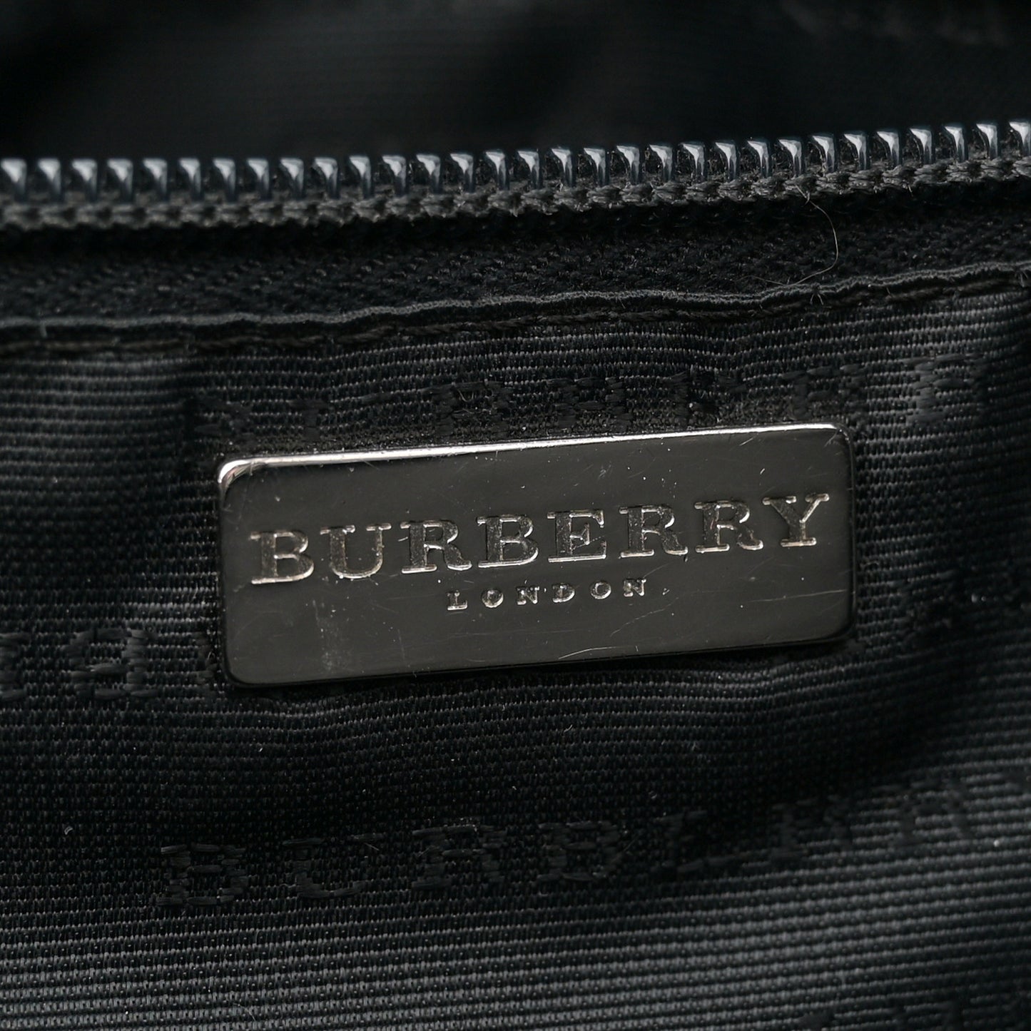 Vintage Check Tote Black