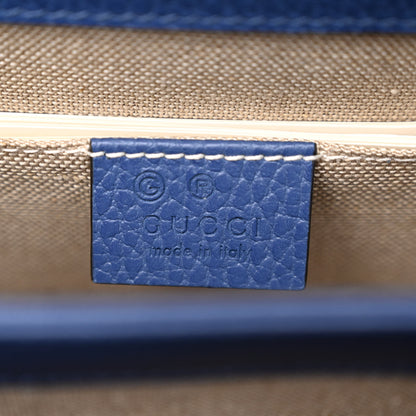 Gucci Dollar Calfskin Small Interlocking G Shoulder Bag Caspian 6 of 9