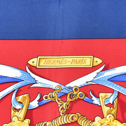 Hermes Silk Le Mors A La Conetable Scarf 90 2 of 6