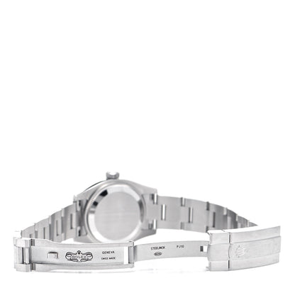 Rolex Stainless Steel 26mm Oyster Perpetual Watch Black 176200 5 of 5