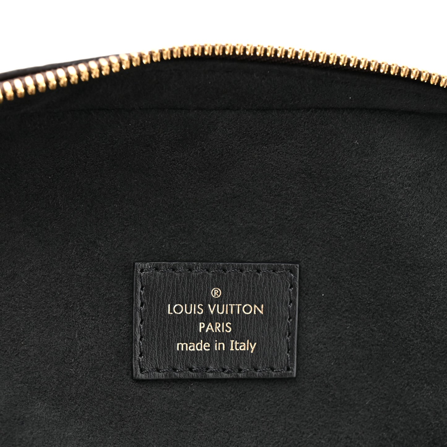 Reverse Monogram Vanity Chain Pouch