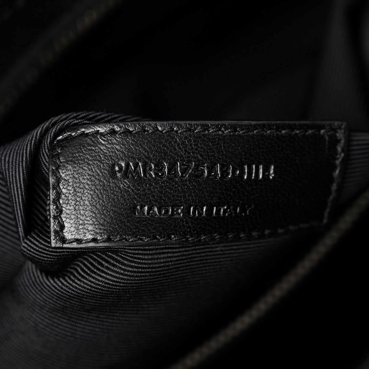 Grained Calfskin Large Sac De Jour Carryall Black