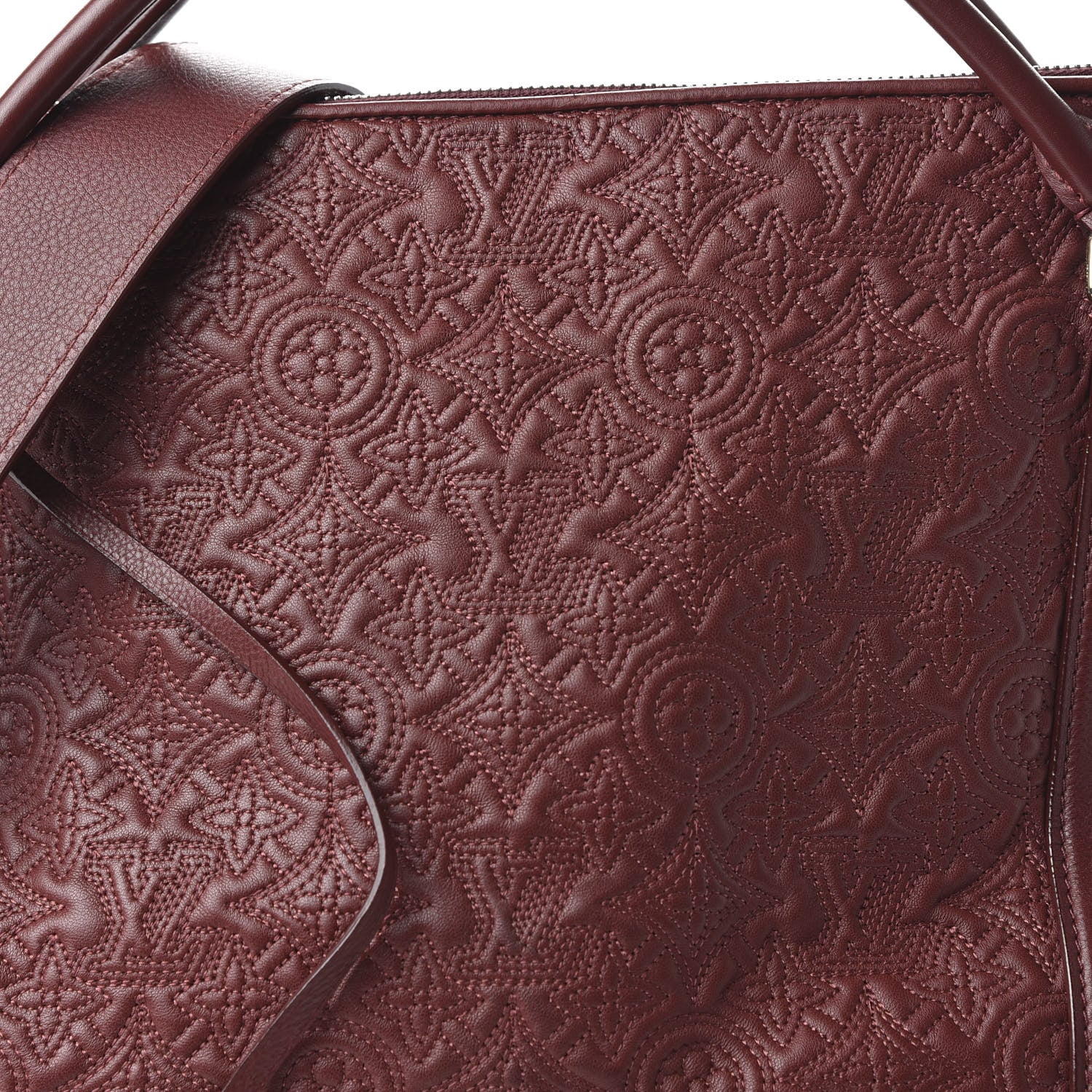 Louis Vuitton Monogram Lambskin Antheia Ixia MM Fuchsia 10 of 10