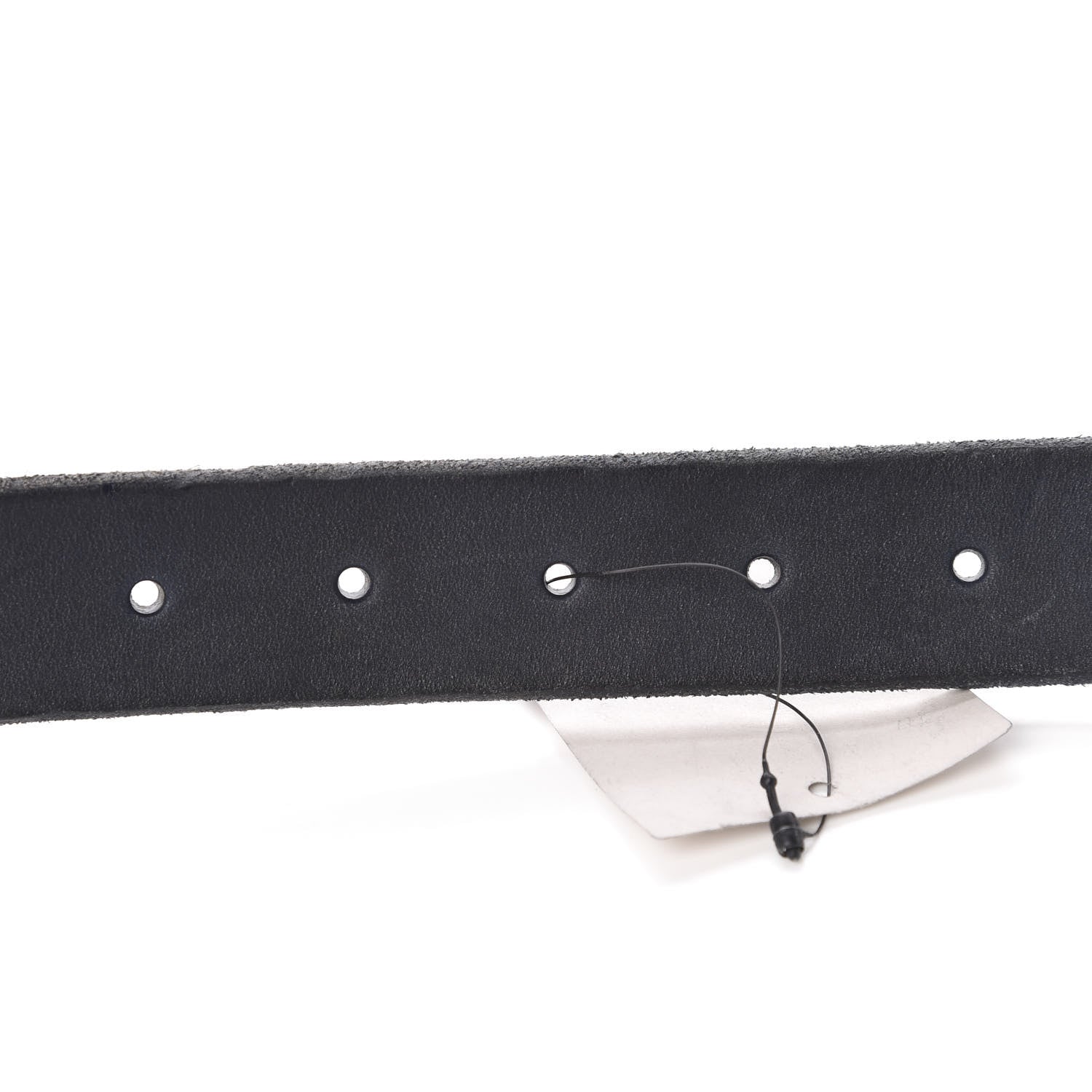 Gucci Cuoio Toscano Nickel Double G 30mm Belt 95 38 Blue 4 of 8