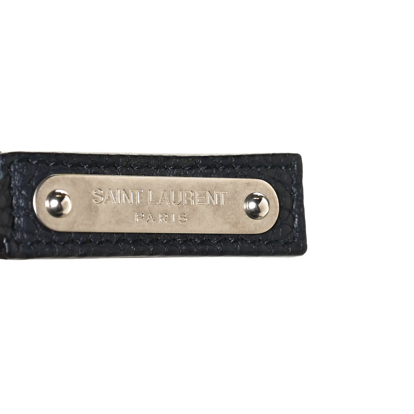 Grained Calfskin Small Supple Sac De Jour Navy