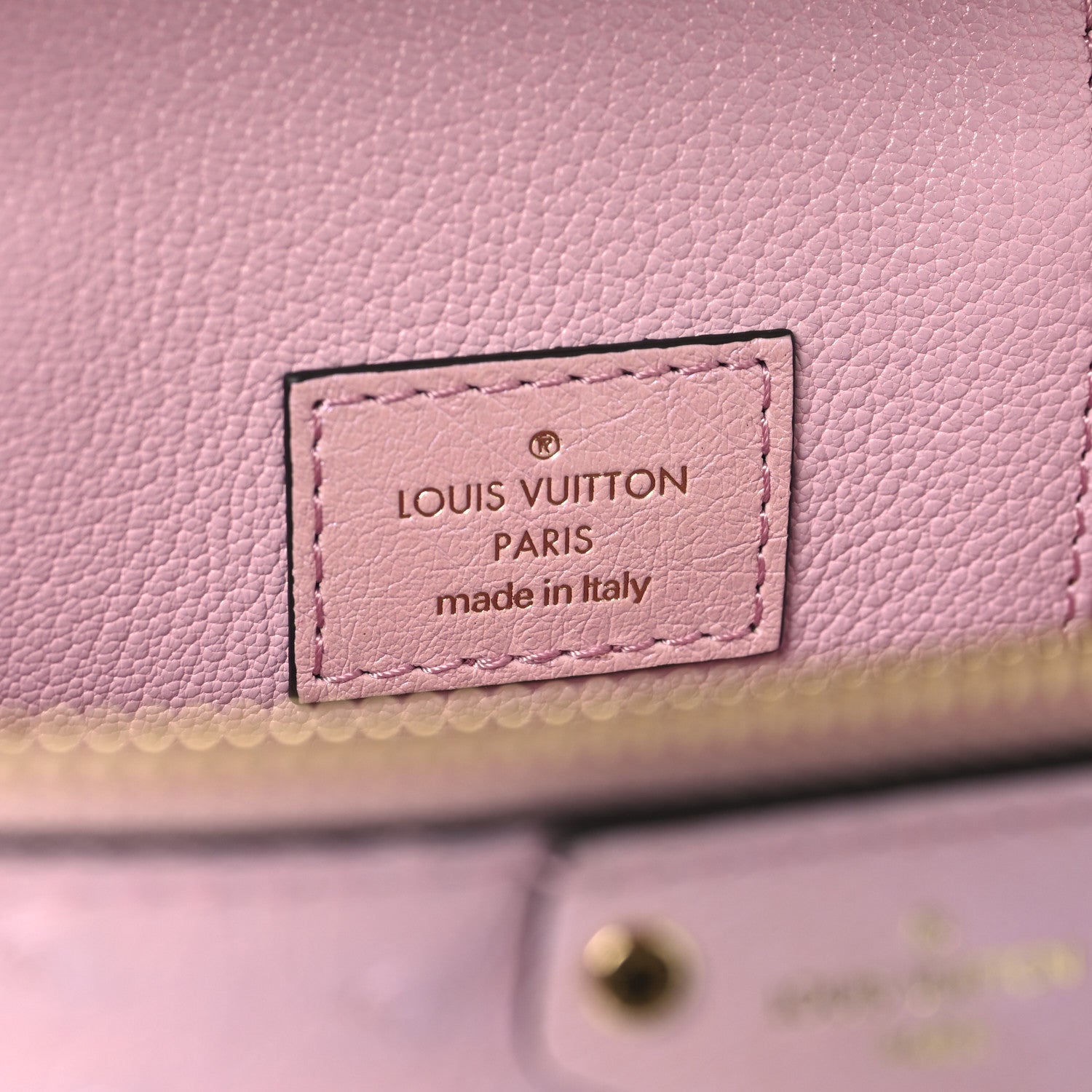 Louis Vuitton Ostrich Vanity Chain Pouch Pink 6 of 10