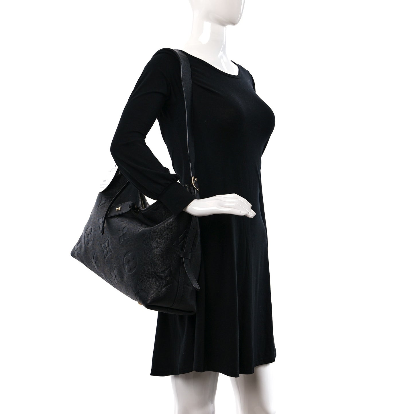 Empreinte Monogram Giant CarryAll MM Black