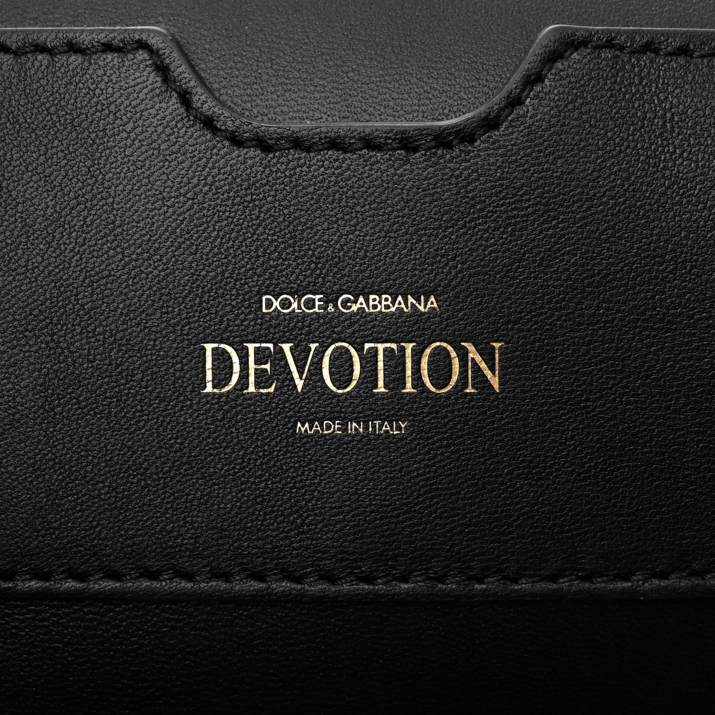 Nappa Quilted Devotion Bag Black