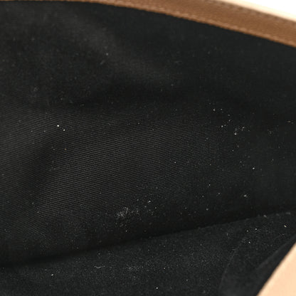 Saint Laurent Grain De Poudre Uptown Pouch Dark Beige 10 of 11