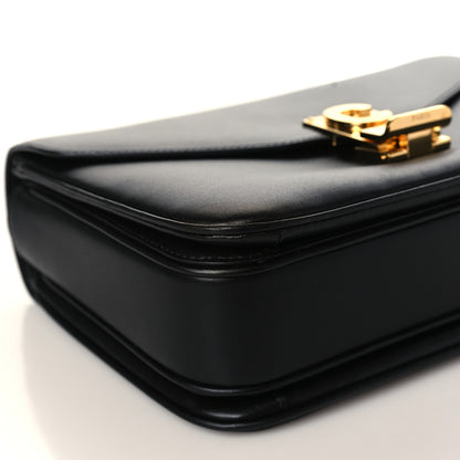 Celine Shiny Calfskin Medium C Bag Black 7 of 8