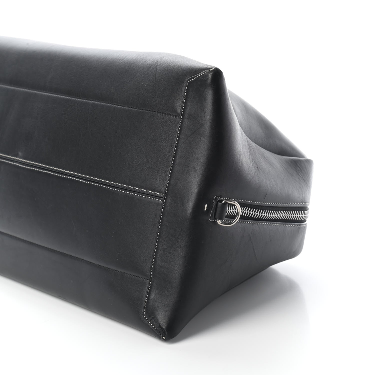 Celine Natural Calfskin Bowling Bag Black 7 of 9