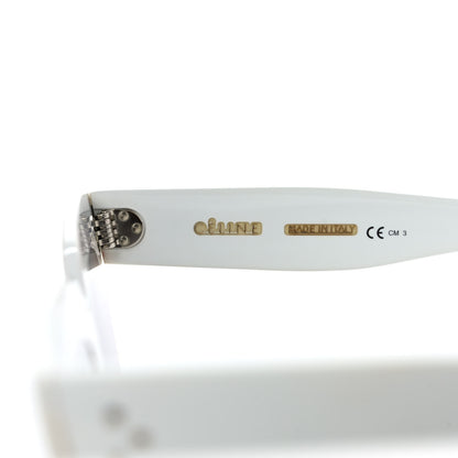 Celine Acetate Kim Sunglasses CL 41444/S White 5 of 7