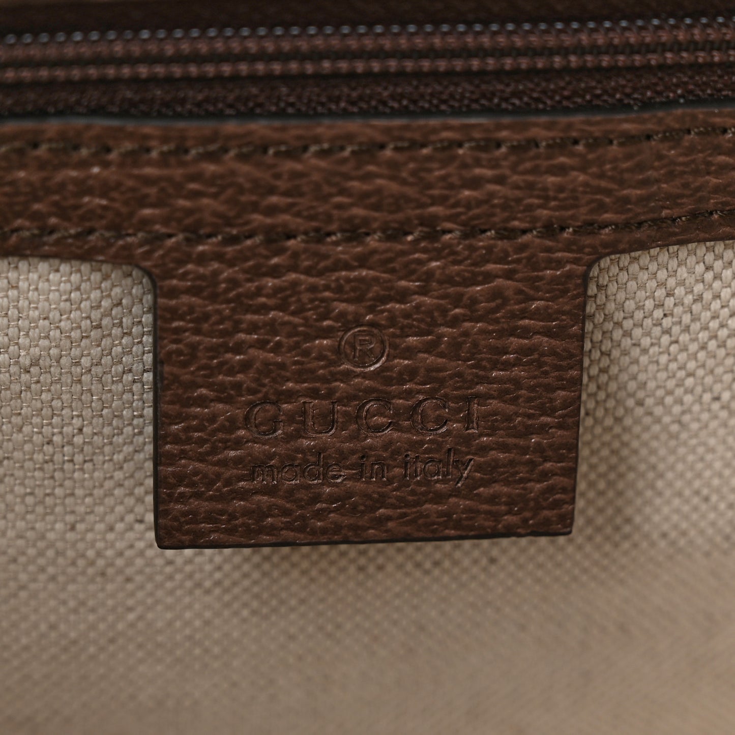 GG Supreme Monogram Web Ophidia GG Toiletry Case Beige New Acero
