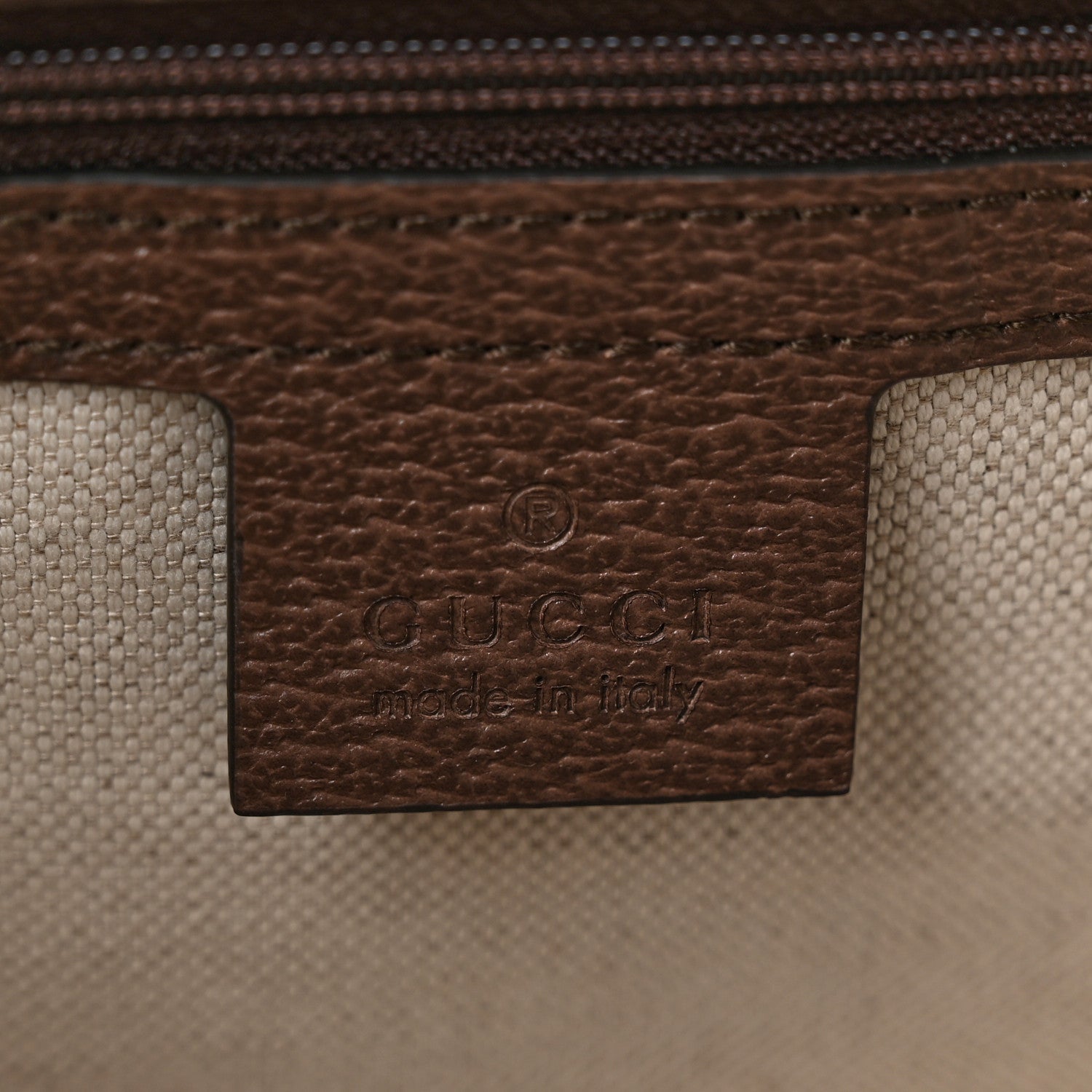 Gucci GG Supreme Monogram Web Ophidia GG Toiletry Case Beige New Acero 6 of 8