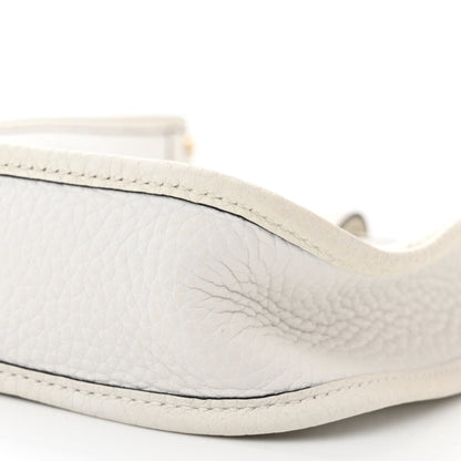 Hermes Taurillon Clemence Amazone Evelyne TPM New White 10 of 11