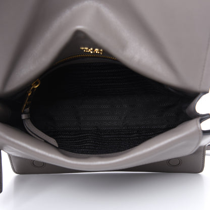 Prada Glace Calf Shoulder Bag Argilla 5 of 10