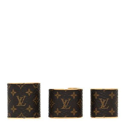 Louis Vuitton Monogram Skin 3 Ring Set M 1 of 6