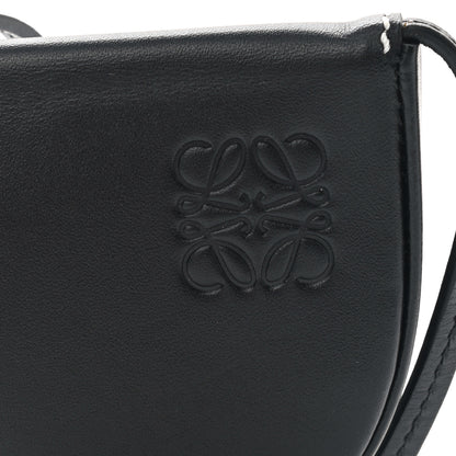 Loewe Soft Calfskin Mini Heel Pouch Black 9 of 12