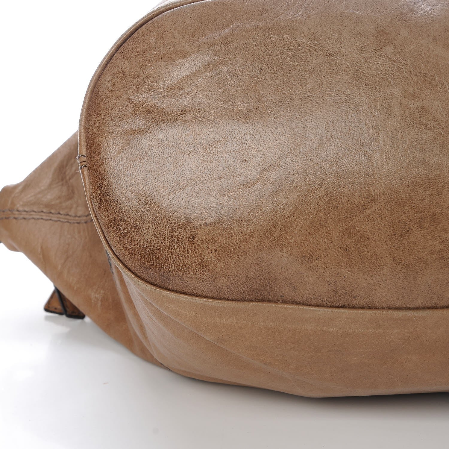Givenchy Wrinkled Lambskin Medium Nightingale Tan 11 of 15
