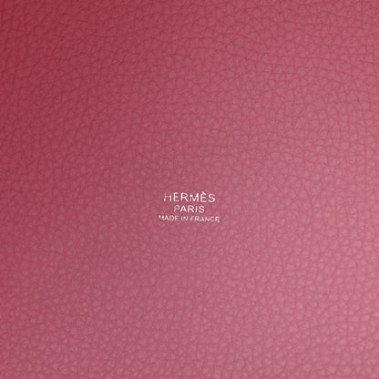 Hermes Taurillon Clemence Picotin Lock 22 MM Mauve Sylvestre 6 of 10