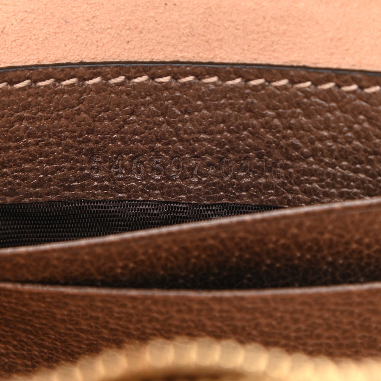 GG Supreme Monogram Web Mini Ophidia GG Bag Brown