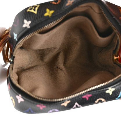 Louis Vuitton Monogram Multicolor Trousse Wapity Black 5 of 6